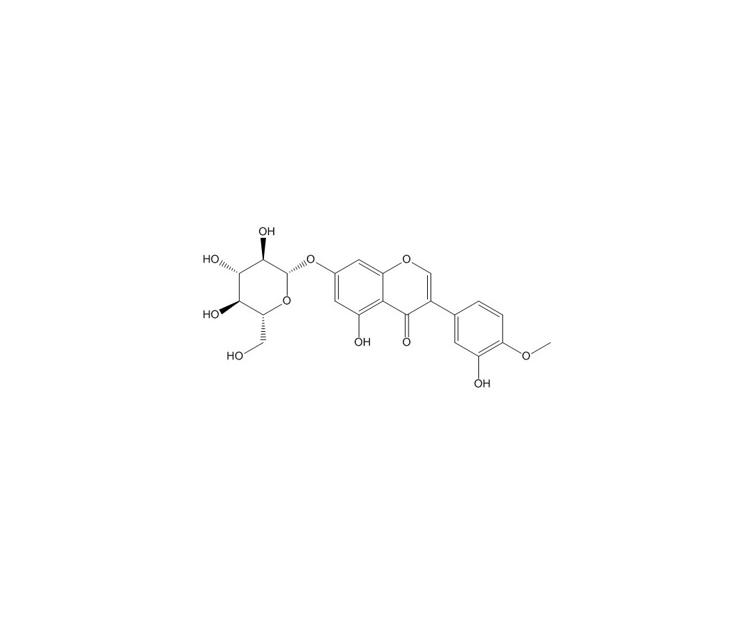 红车轴草素-7-o-β-d-吡喃葡糖苷|36191-03-4