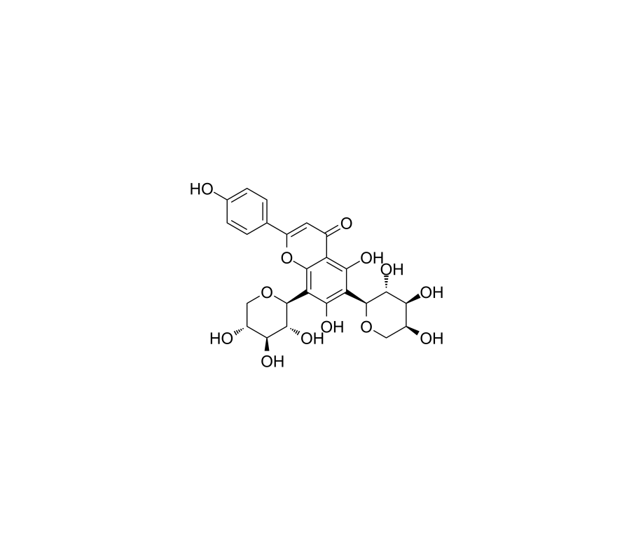 芹菜素-6-c-α-l-吡喃阿拉伯糖-8-c-β-d-吡喃木糖苷|677021-30-6