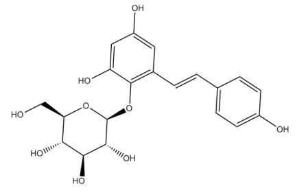 2,3,5,4-四羟基二苯乙烯葡萄糖苷  82373-94-2 