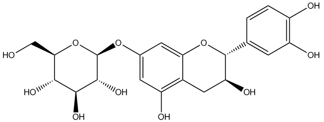 儿茶素-7-o-β-d-吡喃葡萄糖苷_65597-47-9