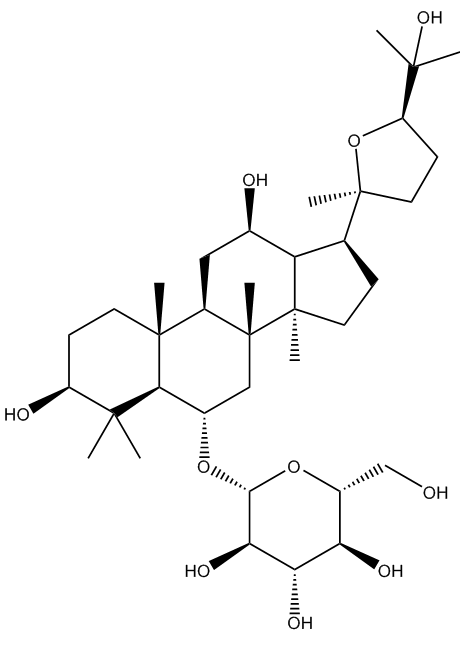 拟人参皂苷rt5_cas：98474-78-3