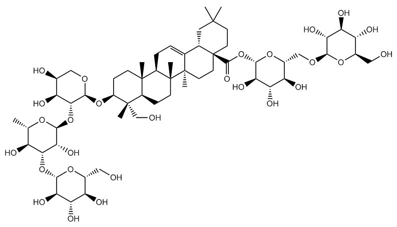 灰毡毛忍冬皂苷甲_cas:140360-29-8