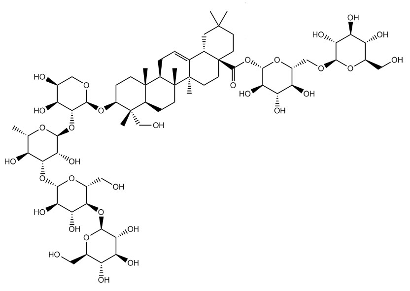 灰毡毛忍冬皂苷乙_cas:136849-88-2