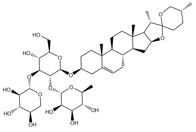 麦冬皂苷d'_cas:65604-80-0