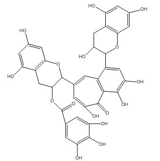 茶黄素-3-没食子酸酯_cas:30462-34-1